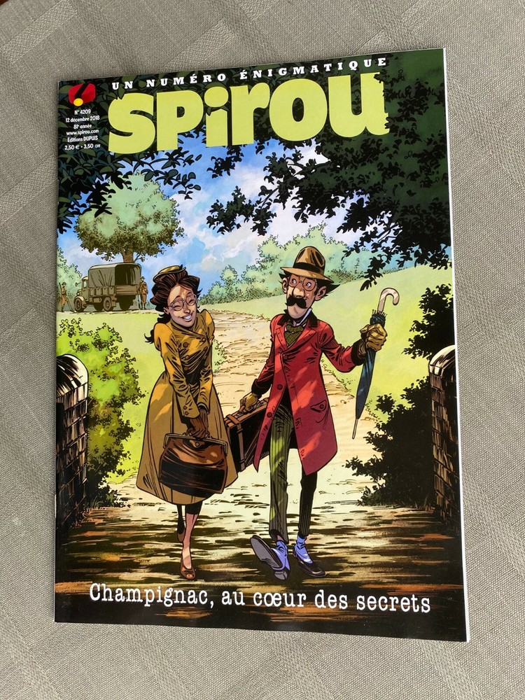 Spirou Weekly No. 4209 2018 In Excellent Condition