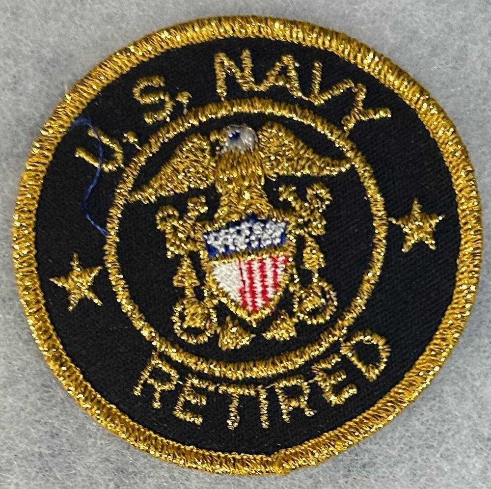 US Navy Retired Patch