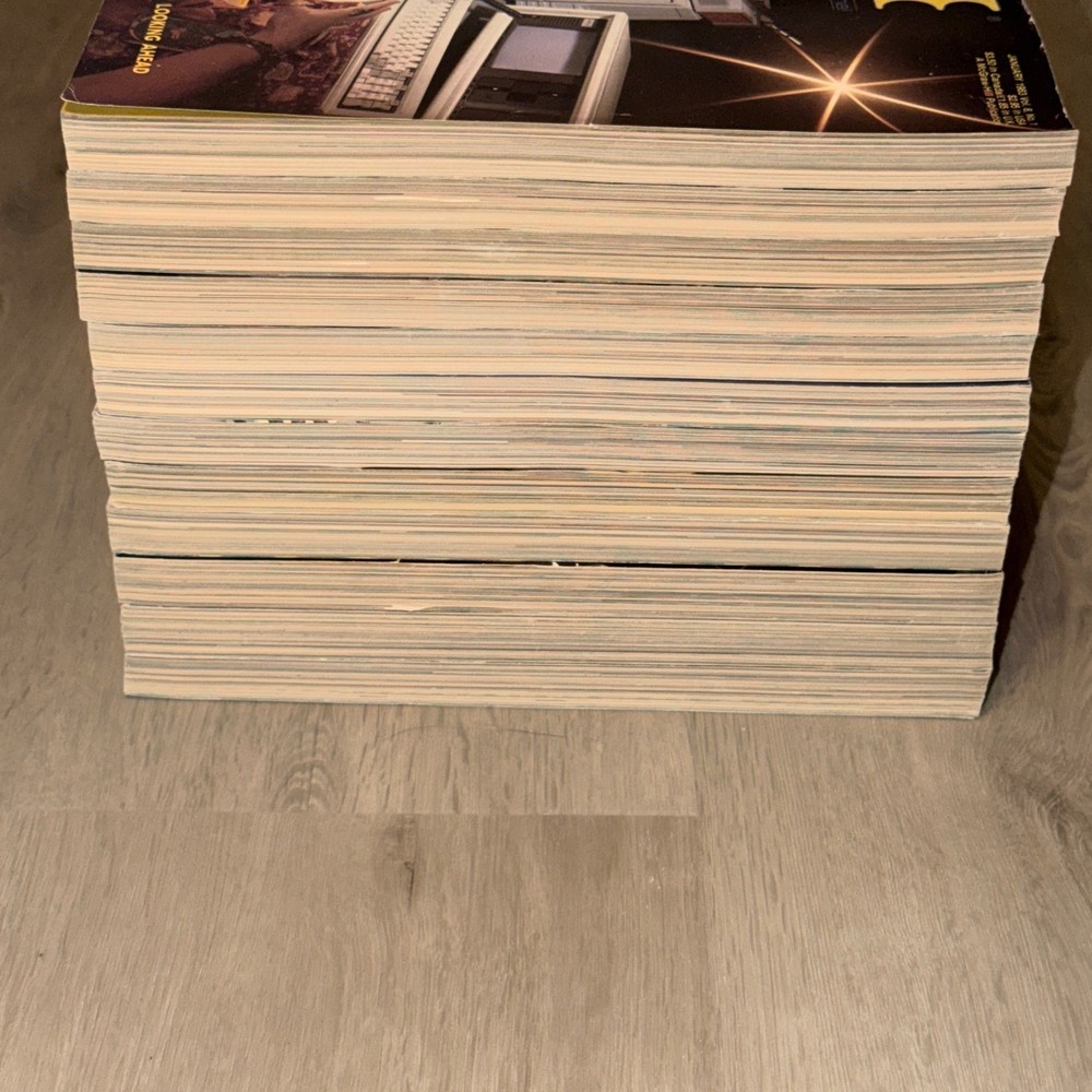 Byte Magazine Collection Vol 8 1983 Complete Year 12 Issues Vtg Computer History