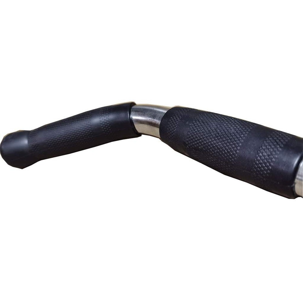 Lat Cable Machine Attachment Curl Pulldown Barbell Revolving Bar, Multi...