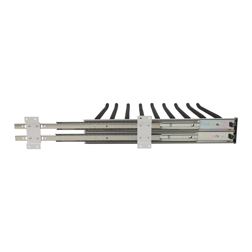 Durable Wall-Mounted Trouser Rack with Smooth Round Balls and Handle