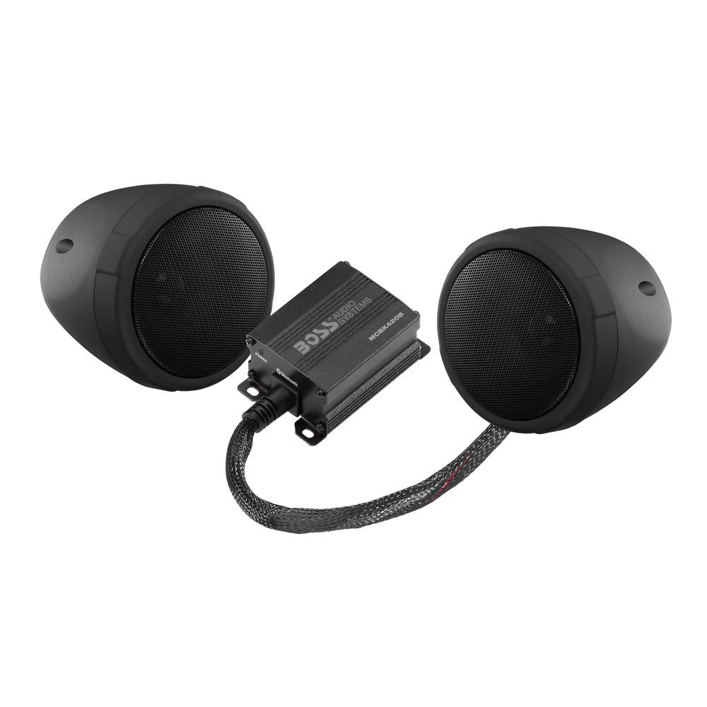 BOSS Audio MCBK425BA Motorcycle Speaker Sound System