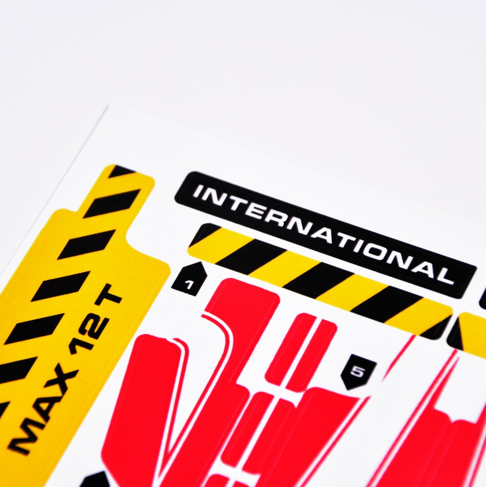 Replacement sticker for set 8258 Precut sticker