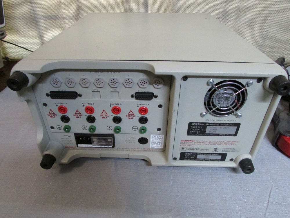 BMI PowerScope Power Scope 4800 Disturbance Measuring 3 Current Probes
