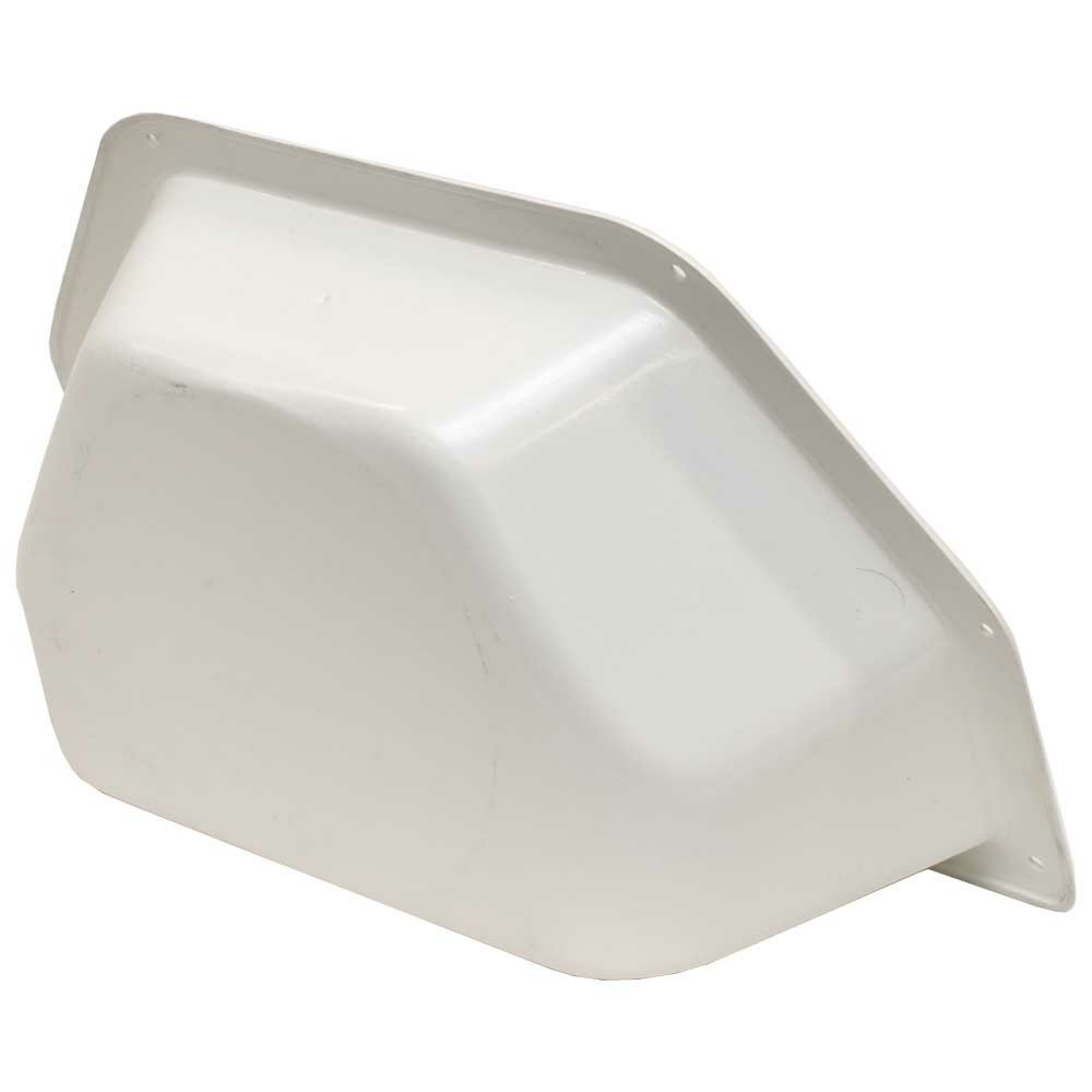 Chaparral Boat Blank Cupholder Side Panel | Glossy White Plastic
