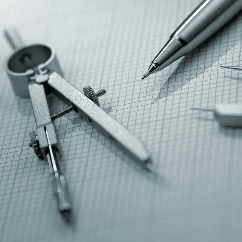 13 Pcs Compass and Protractors Set Math Compass Geometry Tool Metal Geometry Kit