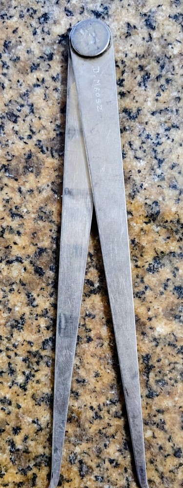 🗽VINTAGE 8" ID OD CALIPER MACHINIST/ TOOLMAKER