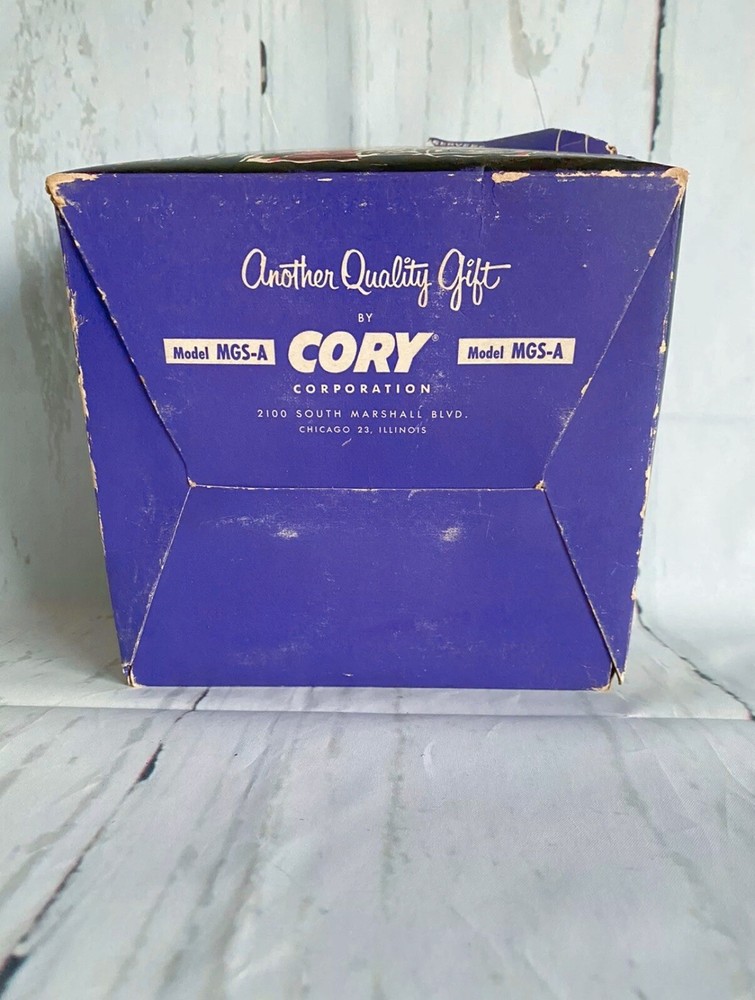 Vintage MCM Cory Mardi Gras Beverage Server Mid Century Modern Barware