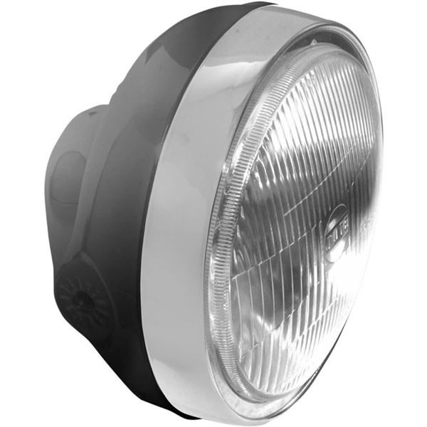 EMGO 6 1/4" Headlight Assembly - Black | 66-64313D
