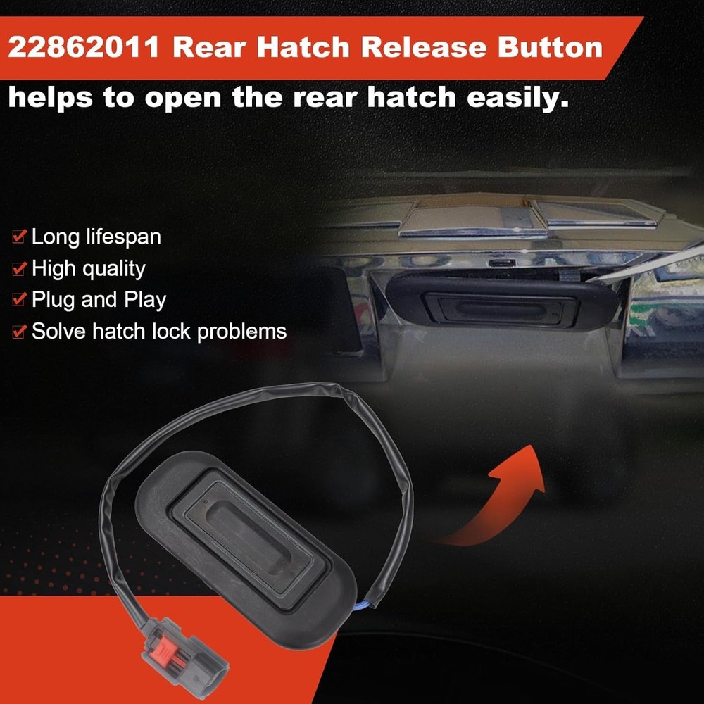 Trunk Hatch Release Switch Compatible with Terrain Equinox 2010-2017 Replace Rea