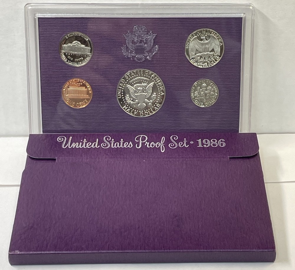 1986-S US Mint Proof Set