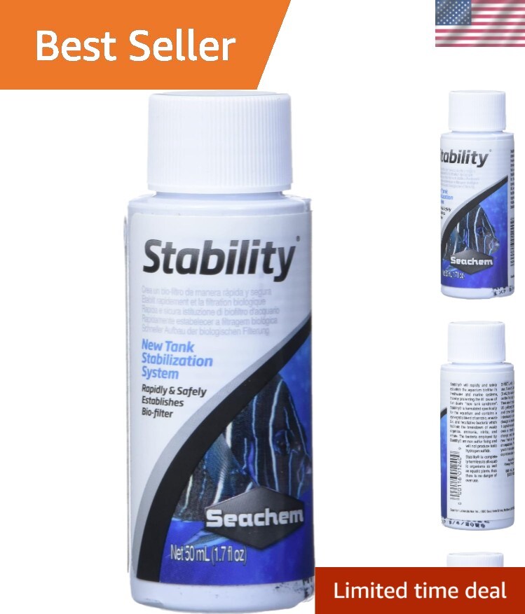 50 ml Stability Aquarium Treatment - Rapid Biofilter Support for Fish Tanks