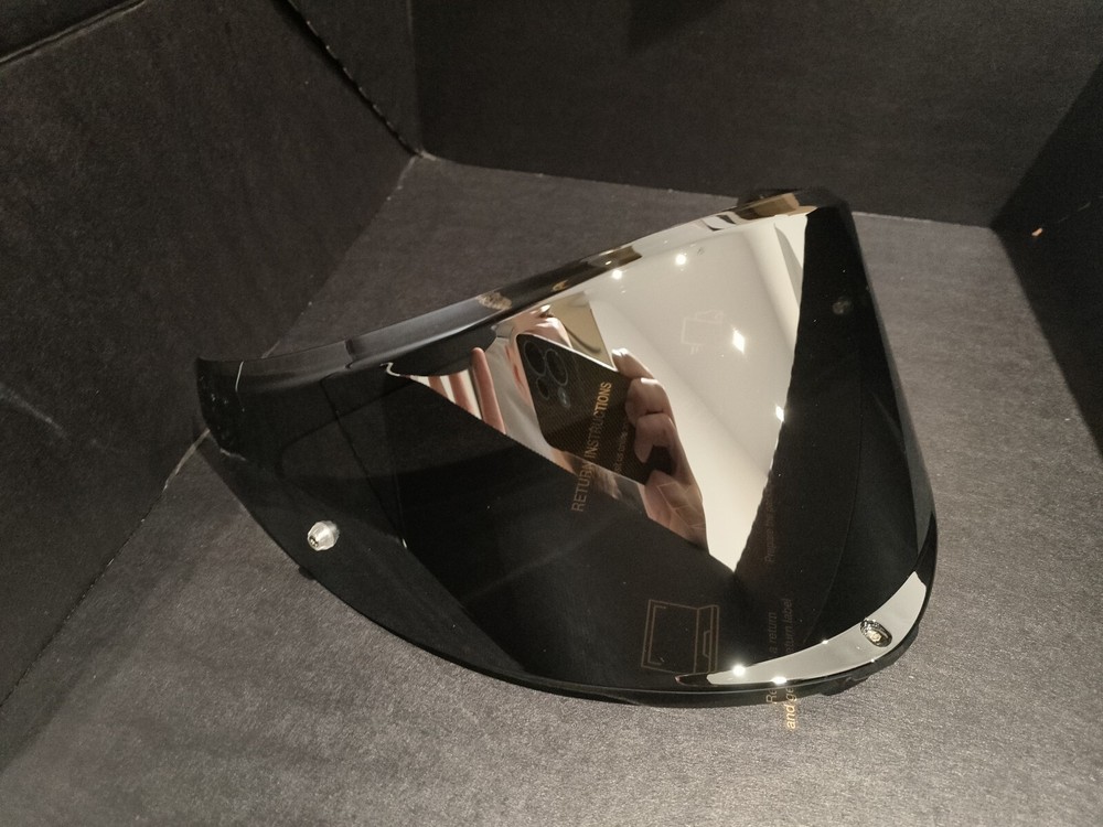 AGV K6S Visor Lens Shield Iridium Silver New