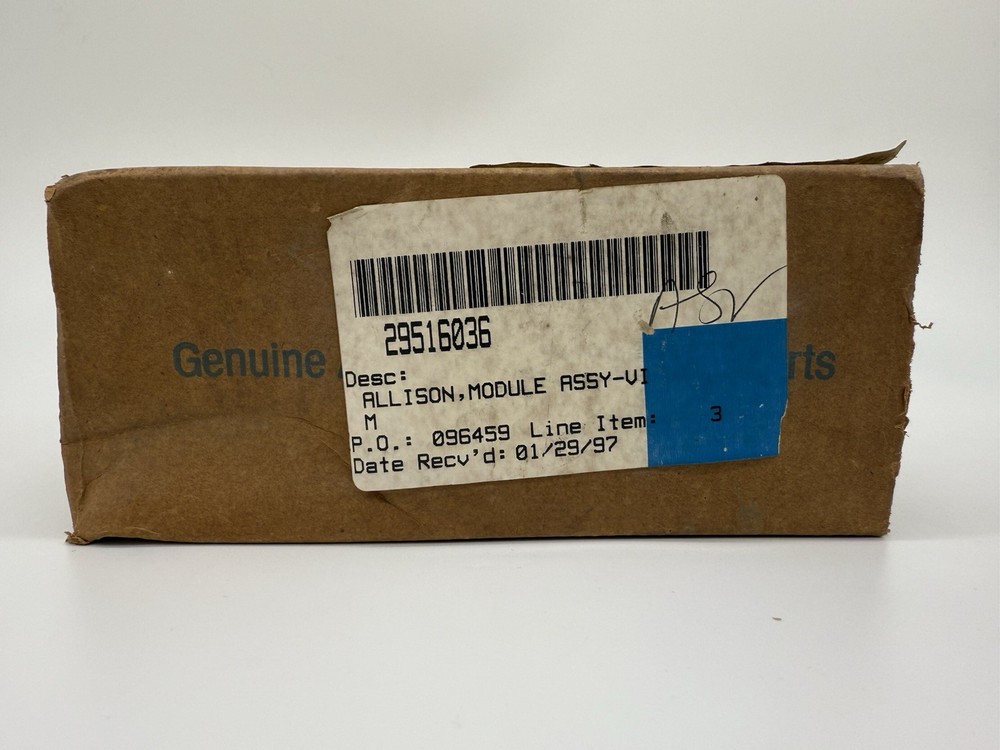 ALLISON 29516036 TRANSMISSION CONTROL MODULE INTERFACE 24 VOLT 6 RELAY B500