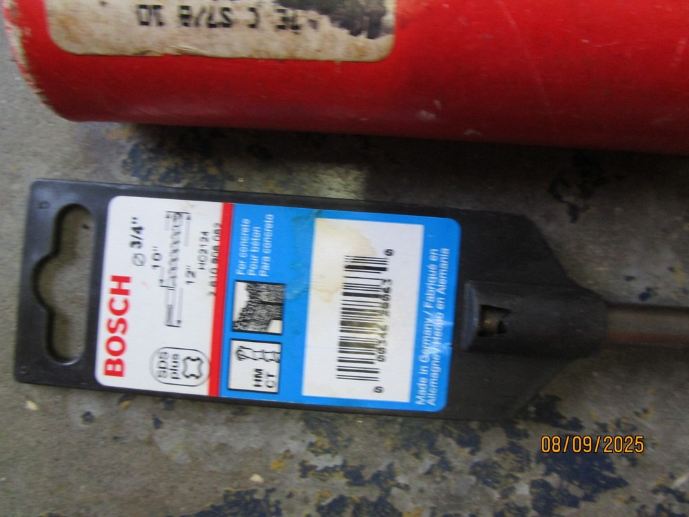 12 SDS Plus Concrete Bits