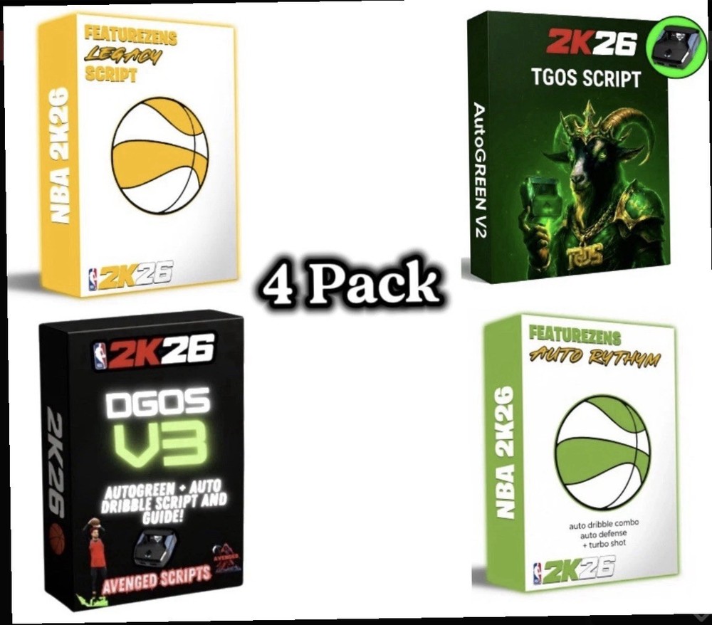 NBA 2K26 Script Autogreen, 4 Pack for Cronus Zen (any console)