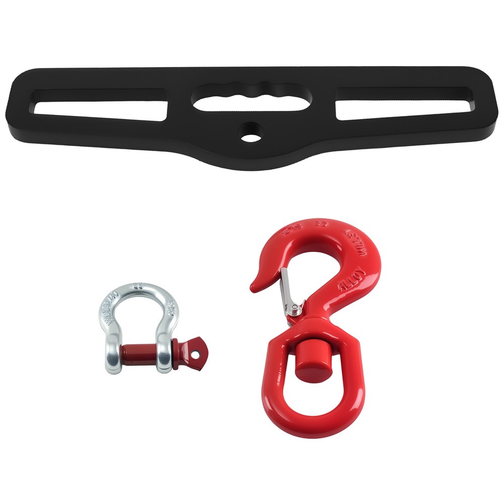 Double Fork Rotating Hook for Standard Forklift Tractor 6600 LBS Capacity