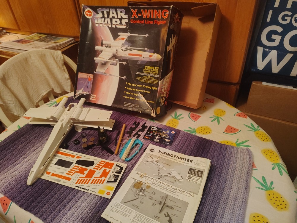 Cox Star Wars X Wing Control Line Fighter