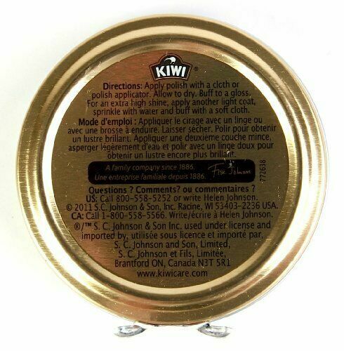 Kiwi Shoe Polish Paste, 1-1/8 oz, 3-Pack, Cordovan