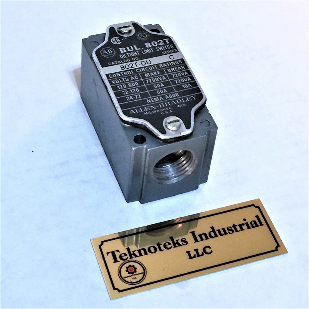 ALLEN BRADLEY 802T-DU SER C   LIMIT SWITCH  WITHOUT HEAD