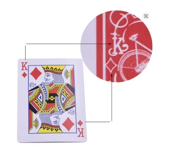 Marked Stripper Deck Playing Cards Poker Magic Trick Closeup