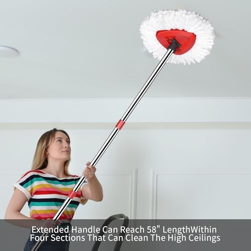 Mop Replace Heads Mop Handle Base Replacement Compatible with O Cedar