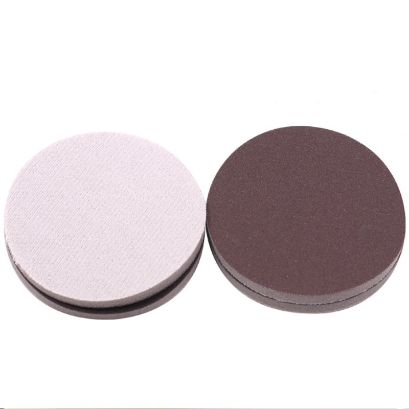 20pcs 3-Inch Sanding Sponge Hook and Loop Sanding Disc Corundum 1500 Grit