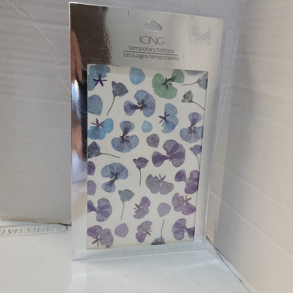 ICING Temporary Tattoos Flowers