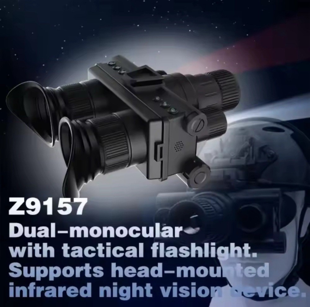 Night Vision Goggles with Head Mounted 4K Infrared Night Vision Binoculars