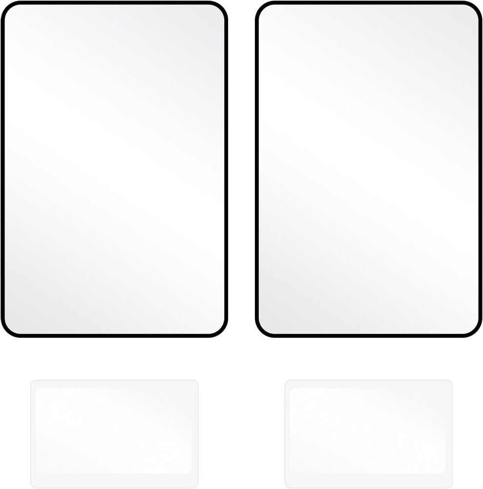 4Pcs Portable Reading Magnifier Sheets - 3X & 5X Magnification for Small Prin...
