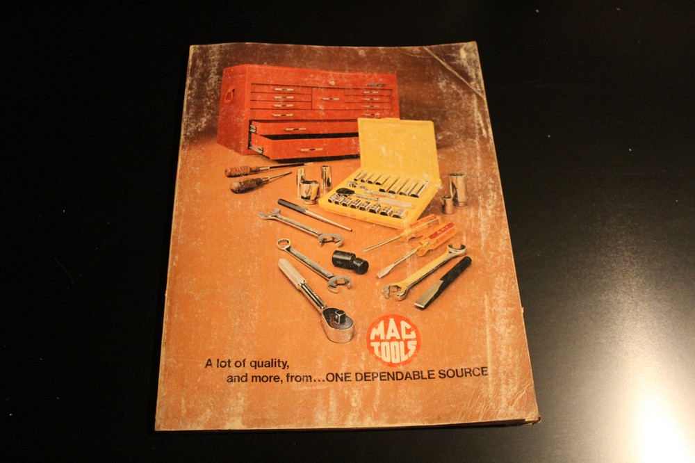 Vintage Original Mac Tools Catalog MTA-277-CAT One Dependable Source