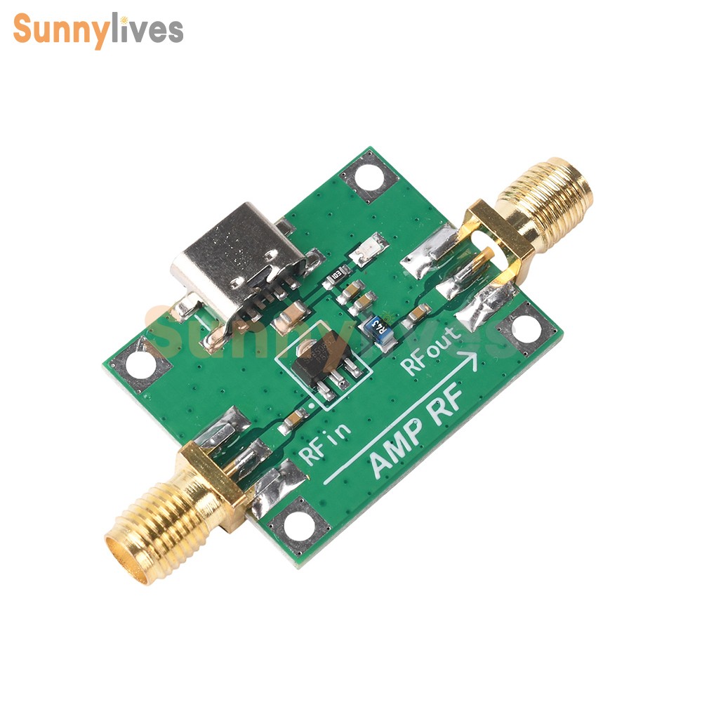 SBB5089 20dB Gain RF Module 5MHz–6GHz RF Power Amplifier RF Preamplifier Module