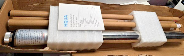 HQUA-OWS-12 UV Water Sterilizer for Whole House with Manual