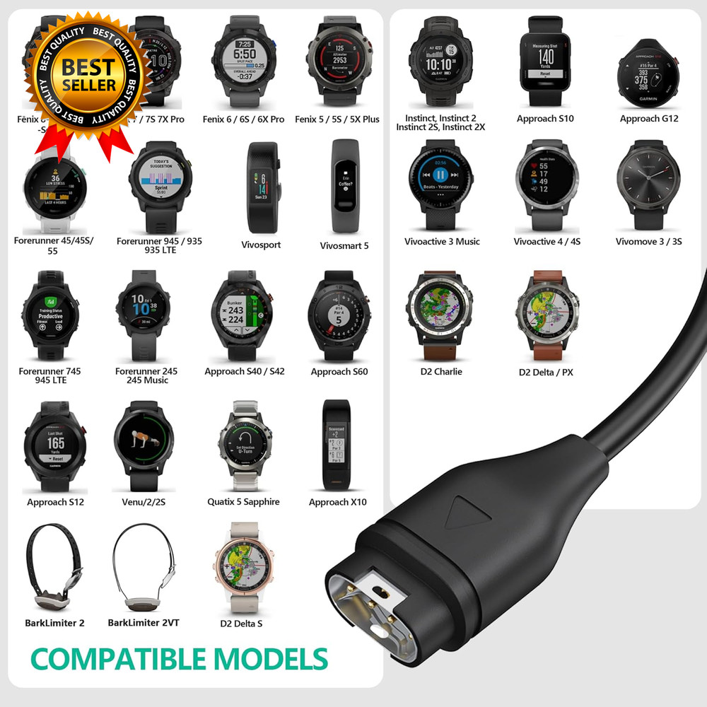 Compatible for Watch Charger Cable (2 Pack)
