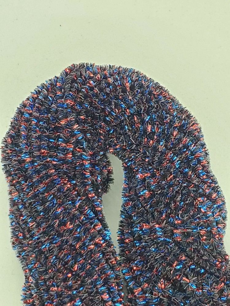 MIDNIGHT FIRE  New Age Chenille 4 Yard Pack Size #2 Medium Fly & Jig Tying