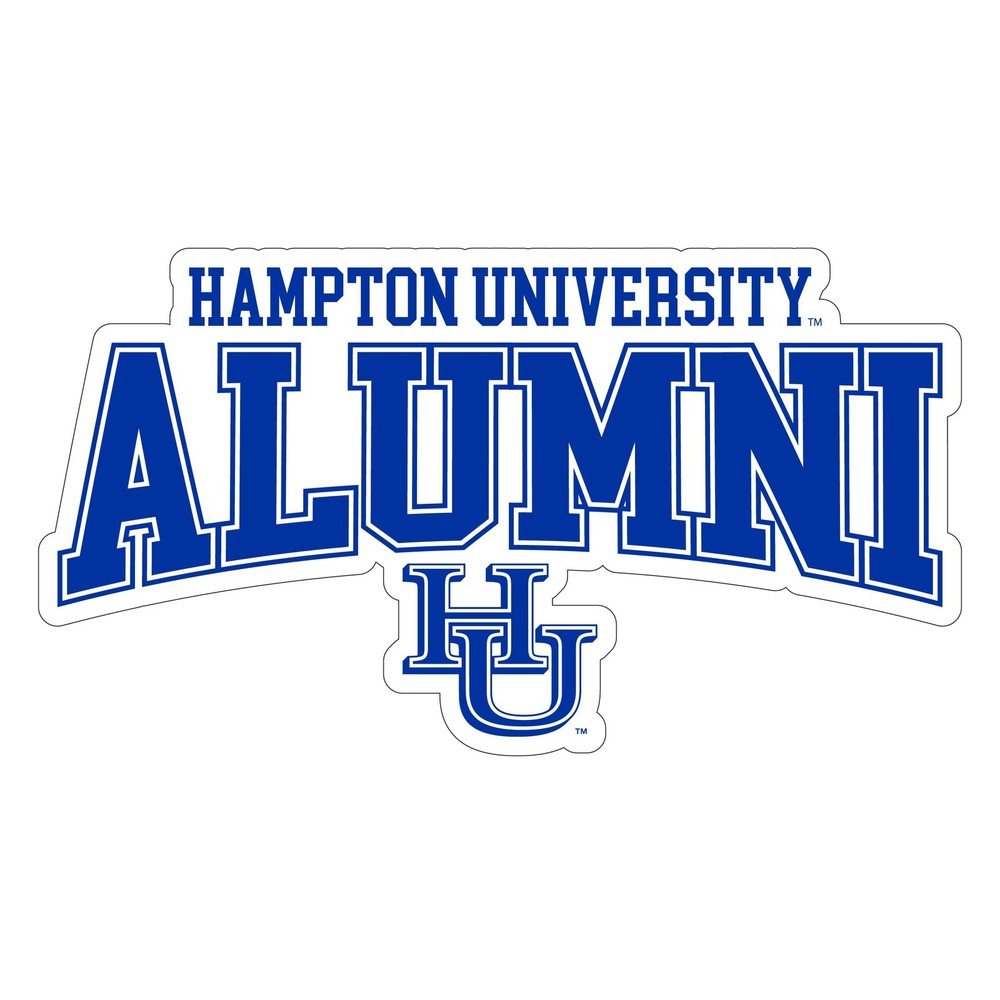 Hampton University Laser Cut Alumni Vinyl Sticker/Magnet