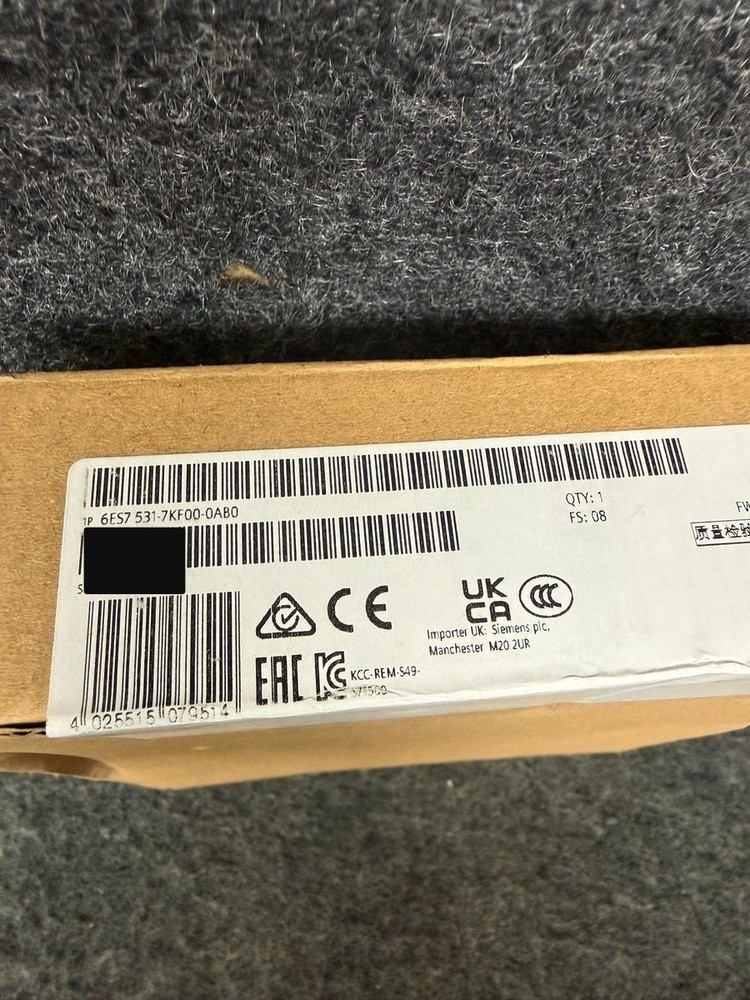 SIEMENS Simatic S7-1500 Analog Input Module 6ES7531-7KF00-0AB0