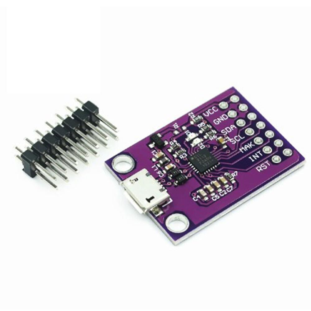 2x CP2112 Debug Board USB to SMBus I2C Communication Module 2.0 MicroUSB