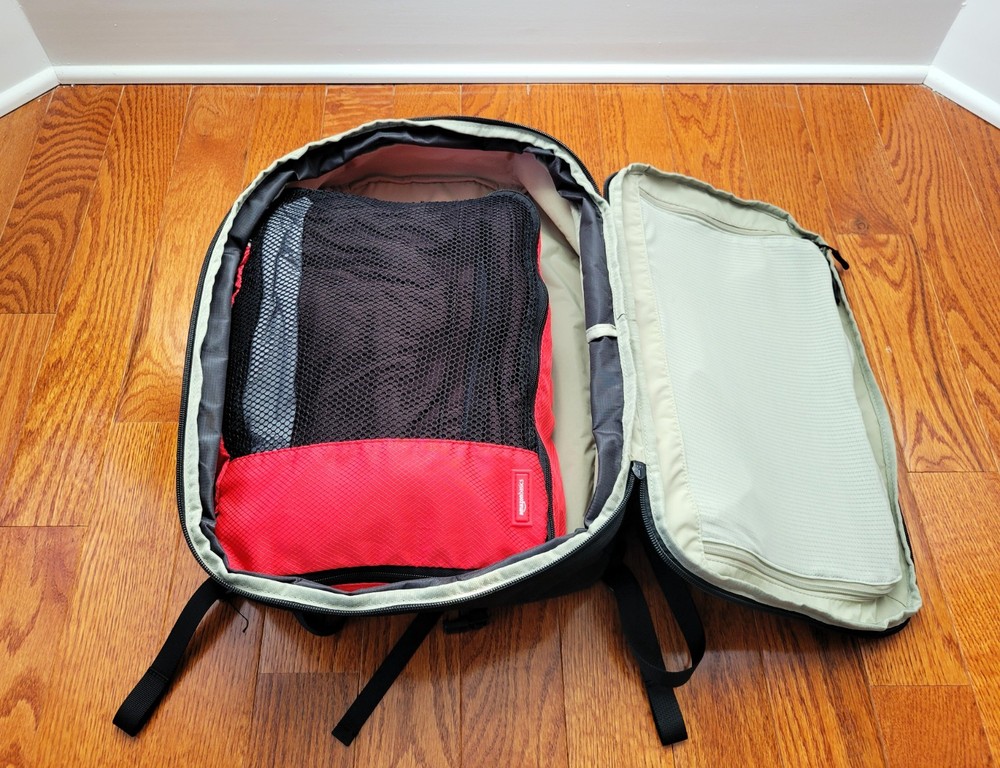 Almond Oak Expandable Travel Backpack