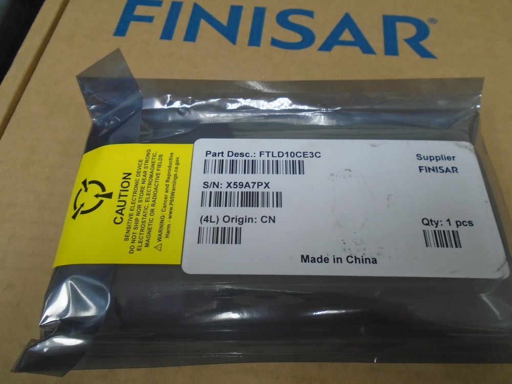 Finisar FTLD10CE3C 100GBASE-SR10 Transceiver NEW