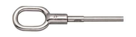 STAINLESS GATE EYE HAND SWAGE, 3/16" 316 SS