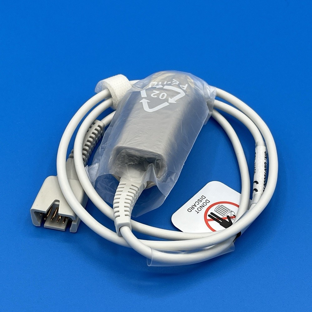 4-PACK MASIMO LNCS 1814 LNC-10 Compatible Adapter Cable SpO2
