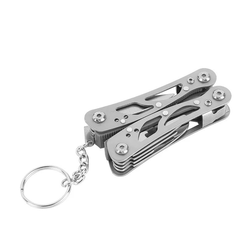 14-in-1 MINI Multitool Pliers Rugged , Practical Portable Pocket Camping Tools