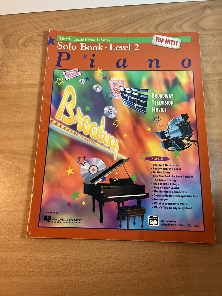 Alfred's Basic Piano Library Level 2 Solo Book Top Hits!