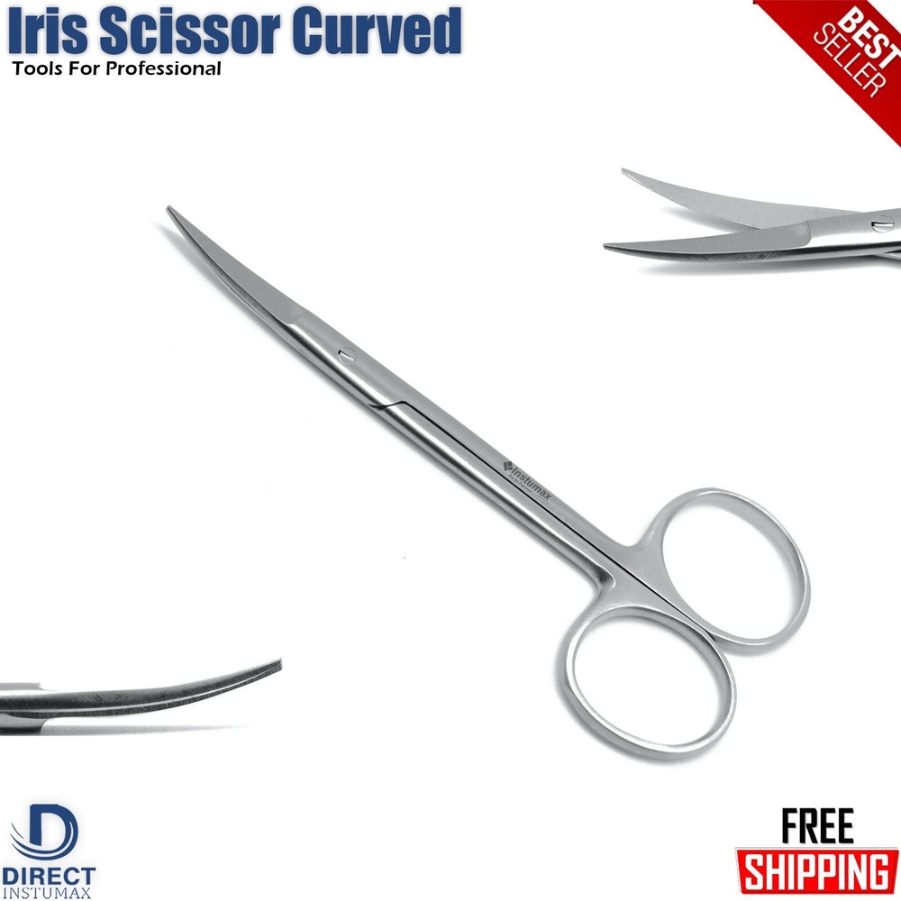 Universal Surgical Instruments Set Needle Holder Forceps Tissue Suture Scissors