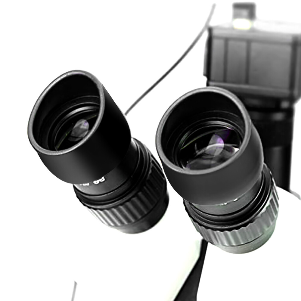 2 Pcs Rubber Eye Shield 33mm Eye Guards Cups Eyepiece Covers for Microscope #