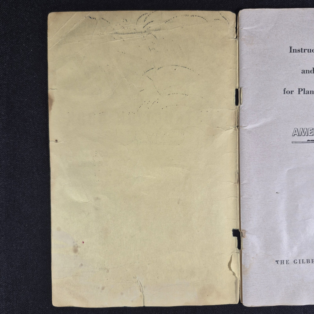 American Flyer Instructions For Assembling And Operating Trains Booklet 1952