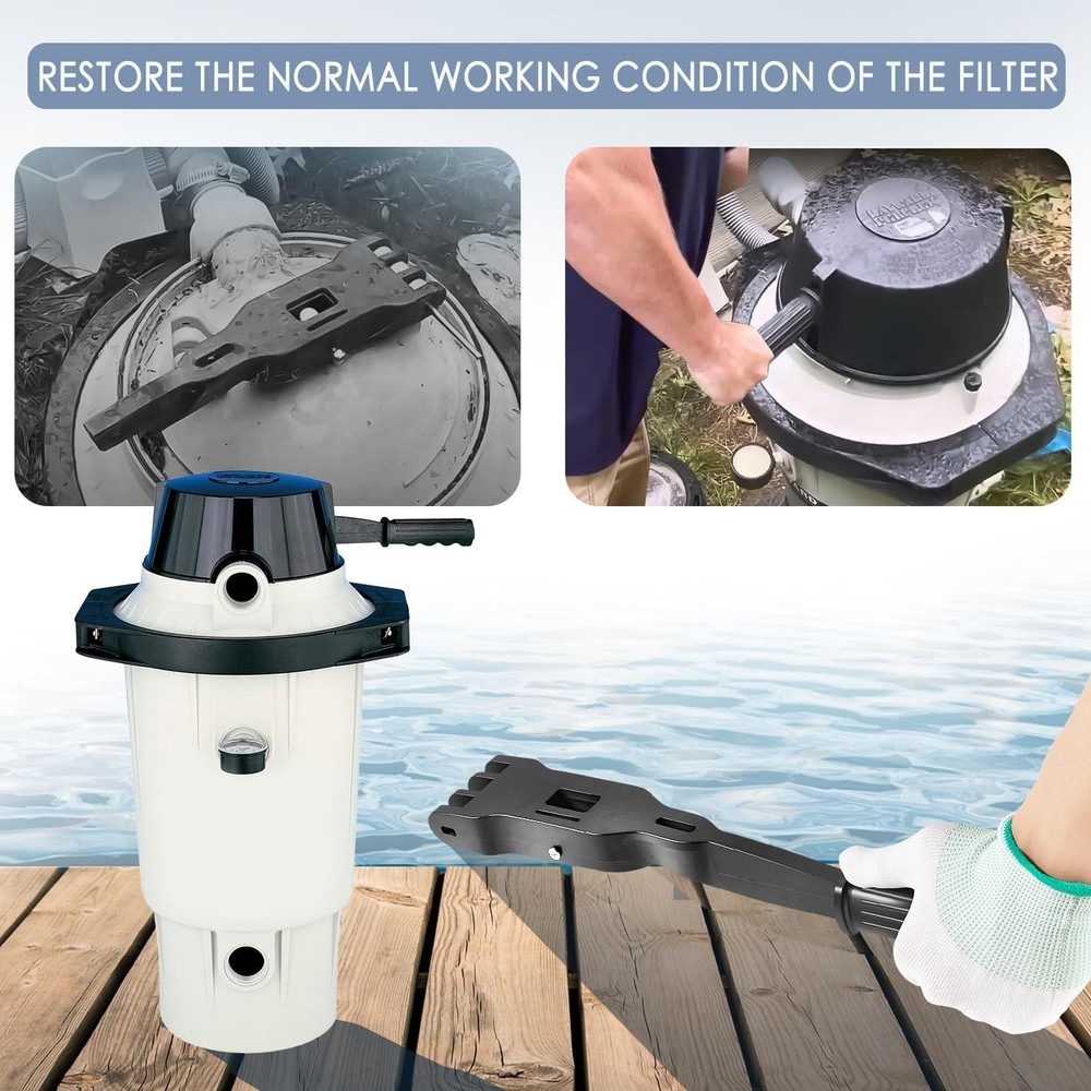 ECX1040 DE Perflex Filter Bump Handle Assembly For Hayward EC40 EC40ACV EC50A