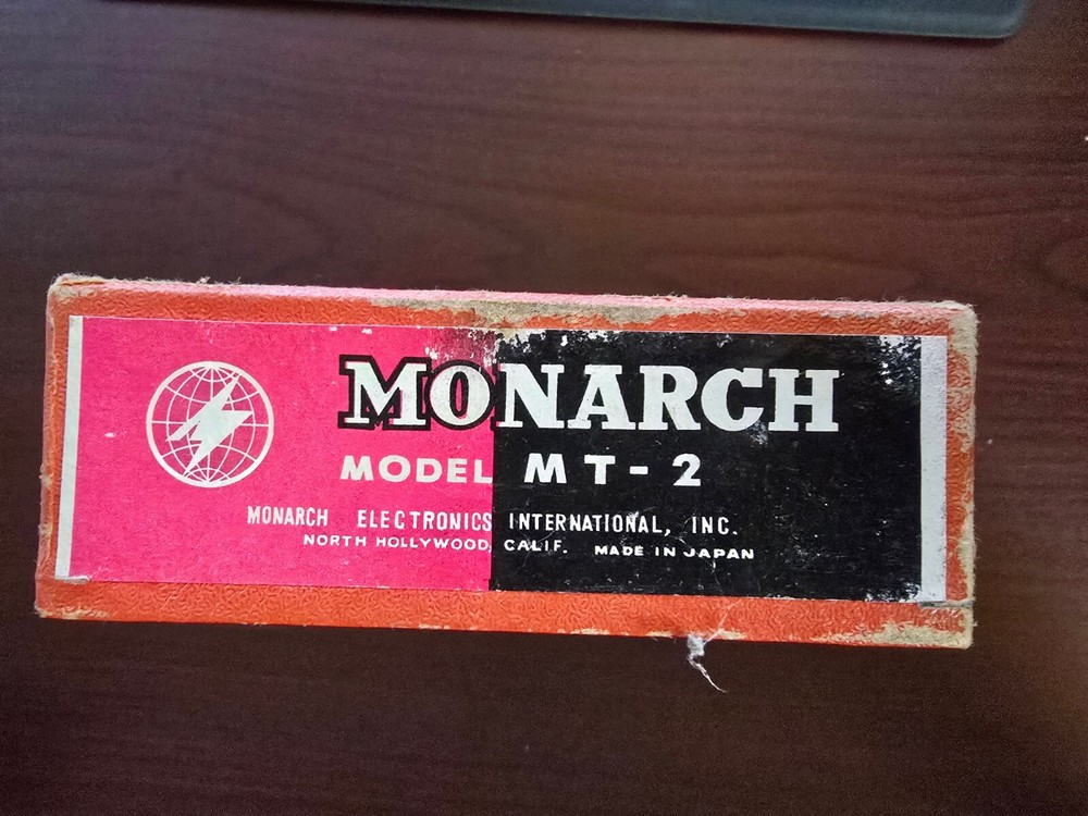Monarch MT-2 Volt Ohm Meter Box – Retro Electronics Display or replacement box