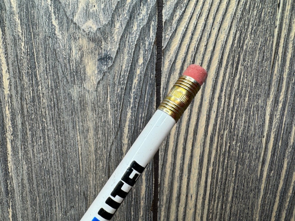 Autel White Pencil With Eraser